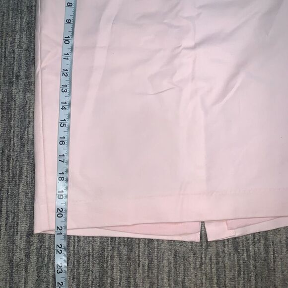 Liz Claiborne Womens Size 4 Career Office Skirt Pink‎ Back Slit Lined Stretch - Picture 4 of 8